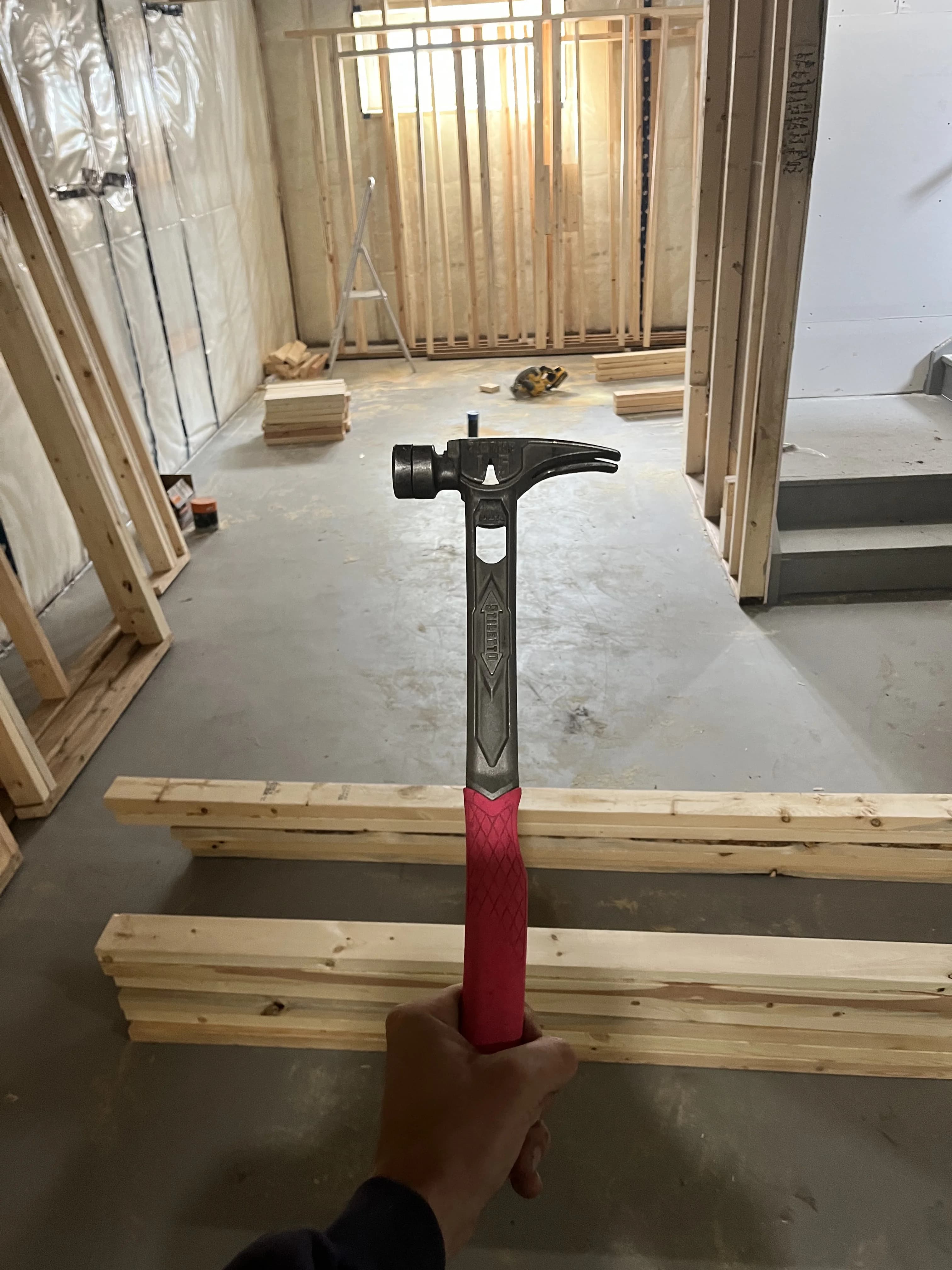 Basement framing project